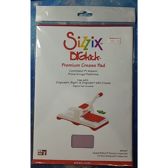 NEW Sizzix Premium Crease Pad #654427 BigKick - Picture 1 of 2